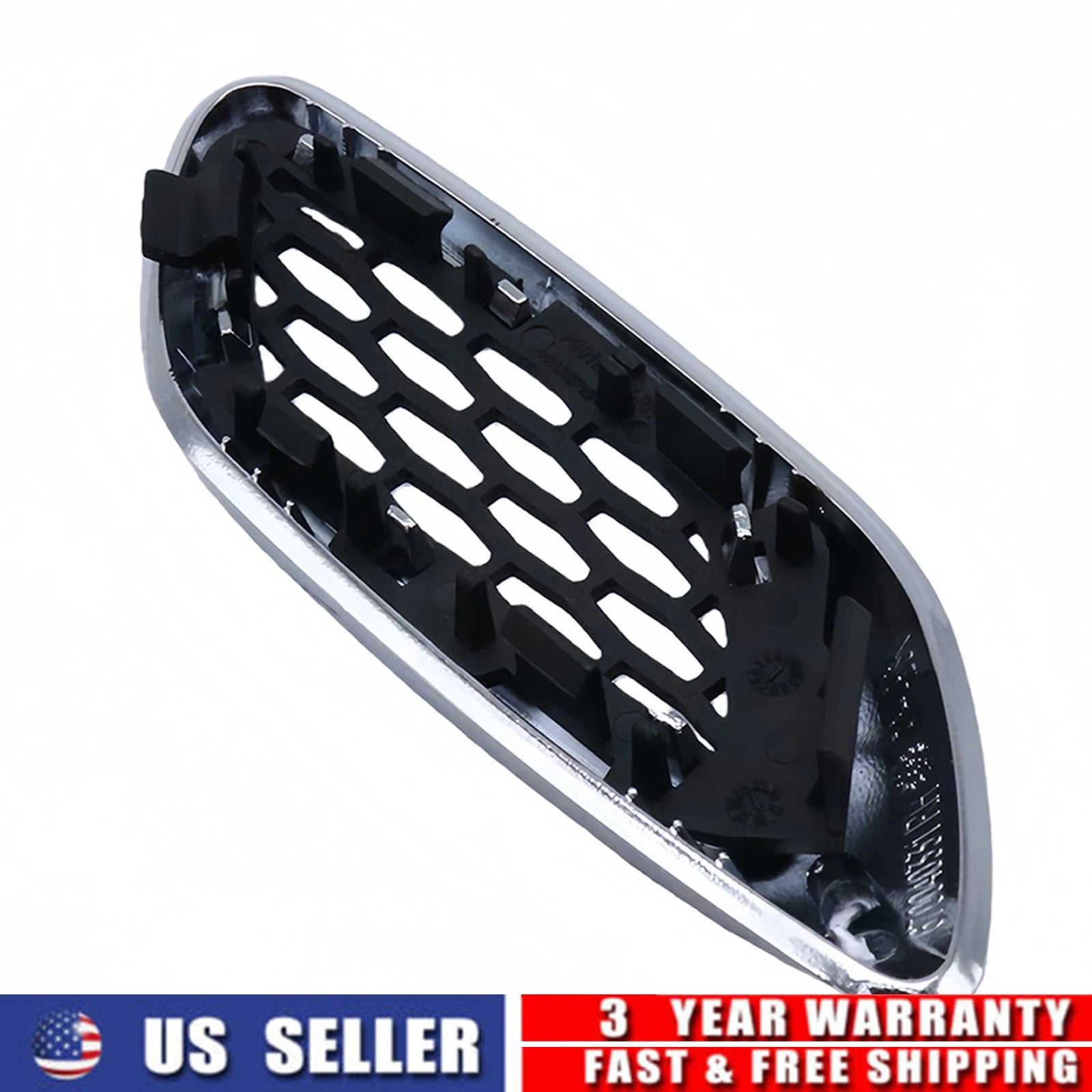 RH Lateral Air Vent for Maserati Levante (2017–2023) 670139652 Bright Chrome