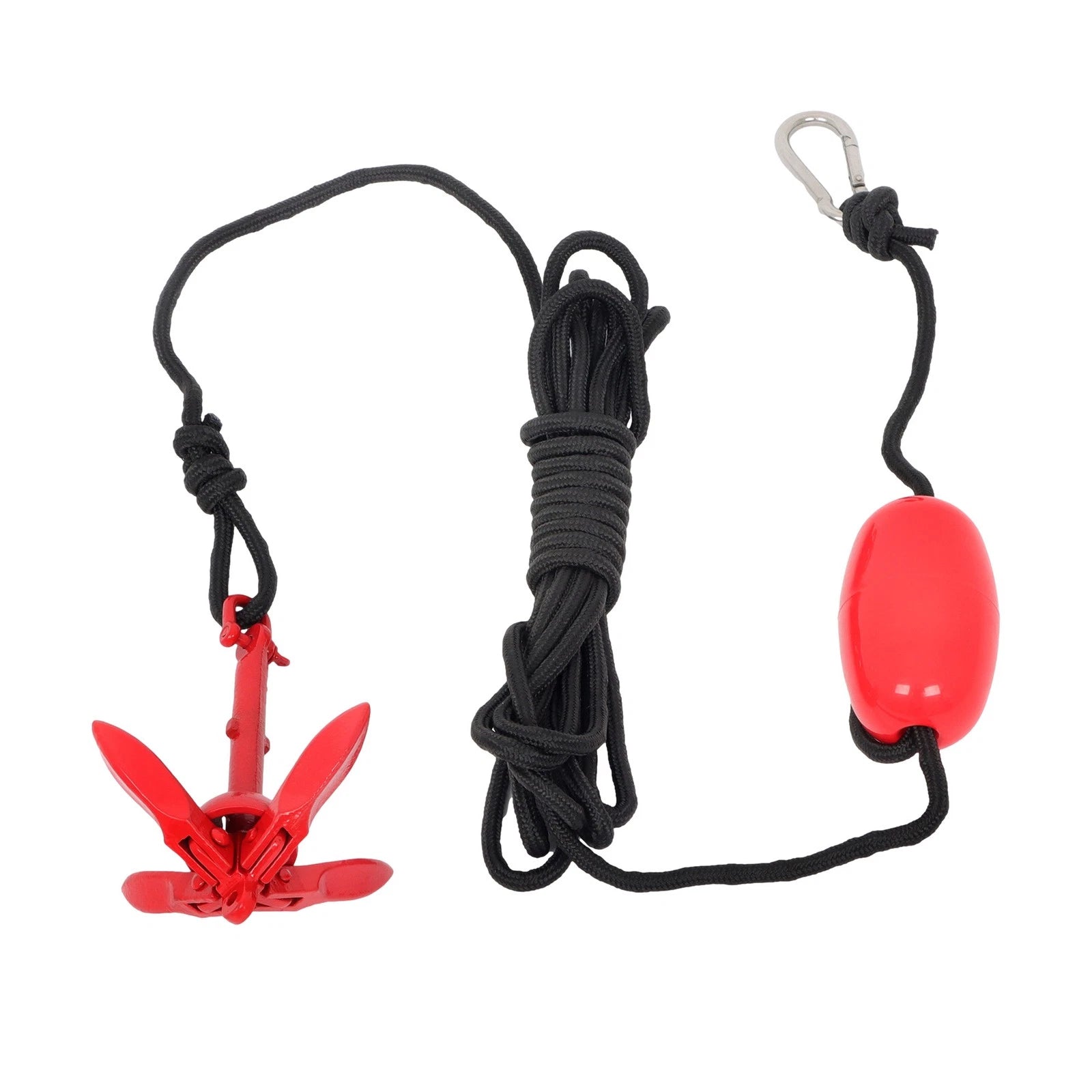 Folding Anchor Kit for Canoe Kayak Raft Boat (1.5LB/3.3LB/5.5LB/7.05LB)