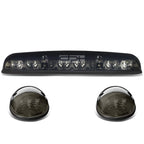 3Pcs Blue LED Cab Roof Running Light for Silverado Sierra (2002–2007)