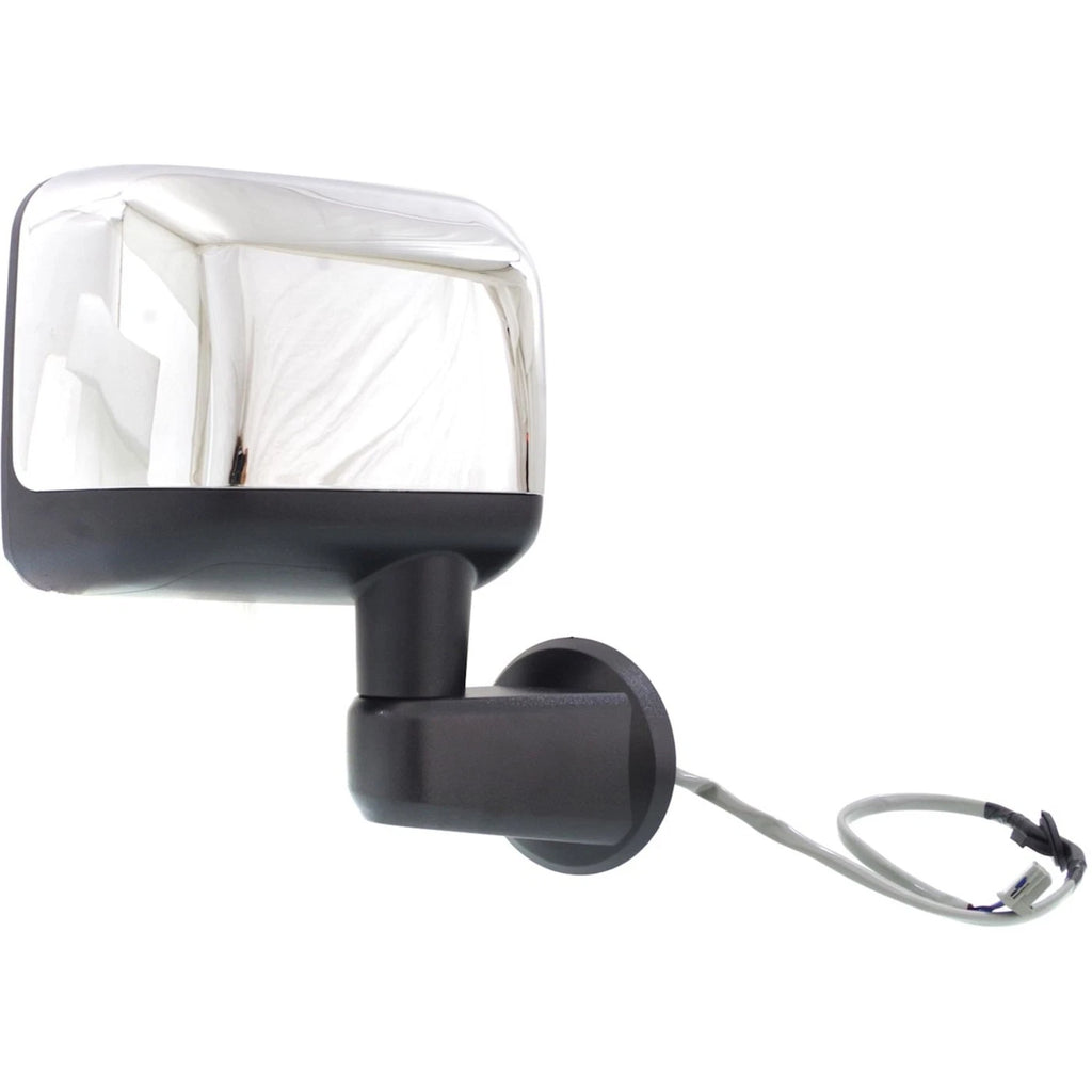Power Heated Mirrors for Jeep Wrangler (2014) Driver & Passenger Side Chrome