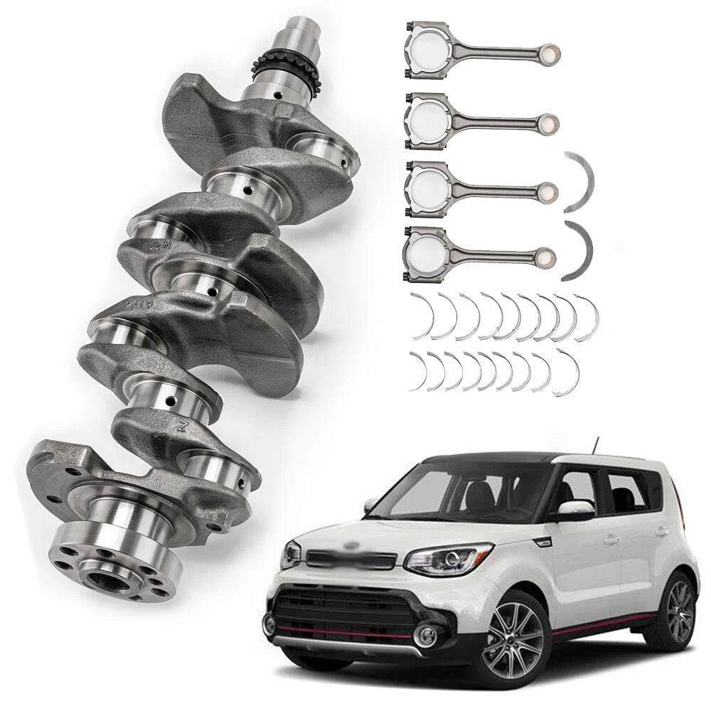 Engine Crankshaft + ConRod + Bearing Kit for Kia Soul (2012–2019) / Forte Koup (2014–2016)
