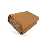 Heavy Duty Canvas Tarp 370x610cm Waterproof UV Resistant Dark Tan