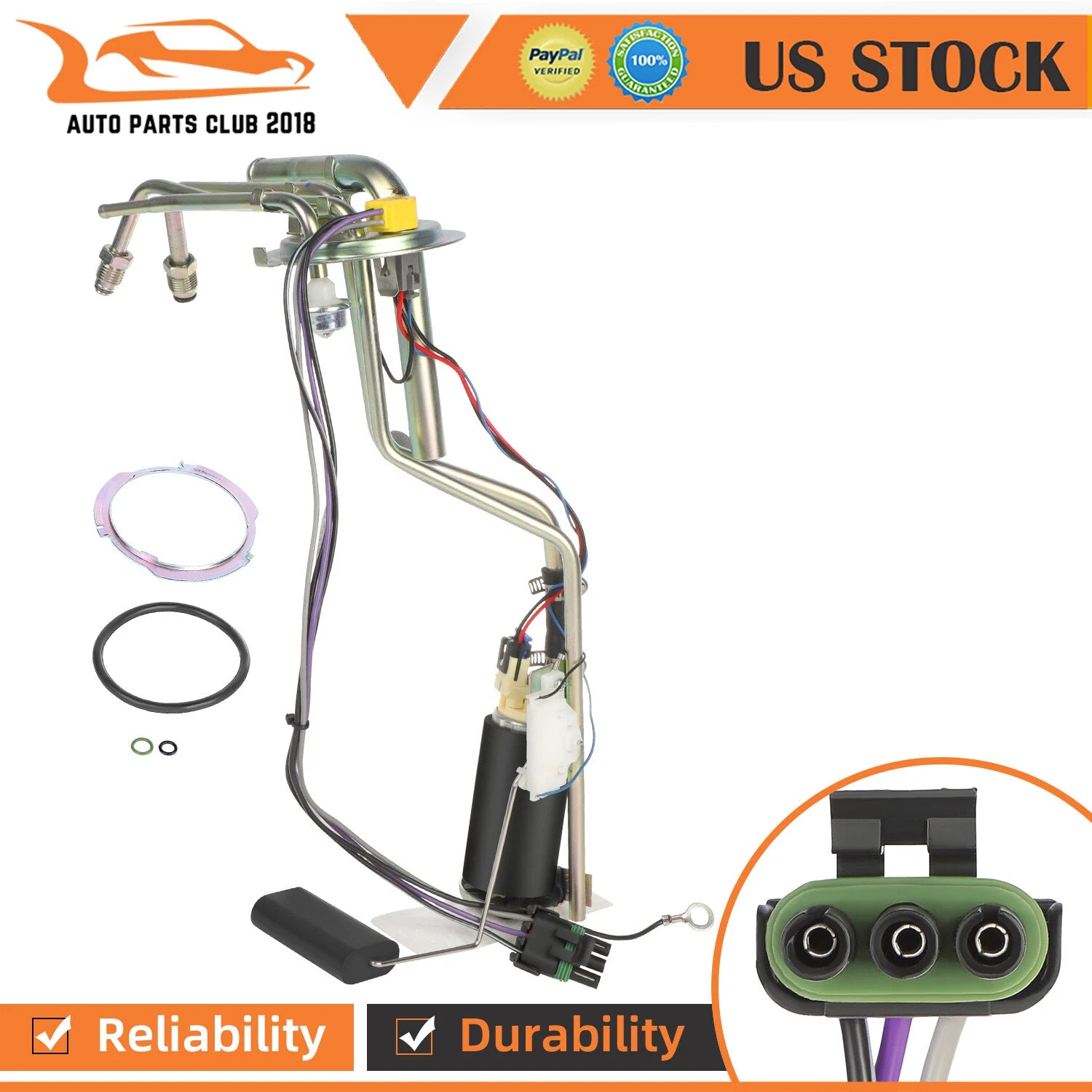 Fuel Pump for GMC C1500 Sierra SLT (1997) HP10001