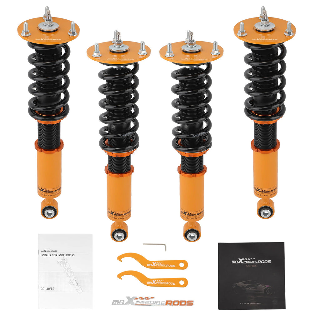 24 Level Adjustable Coilovers Suspension for Lexus LS400 (1990–1994)