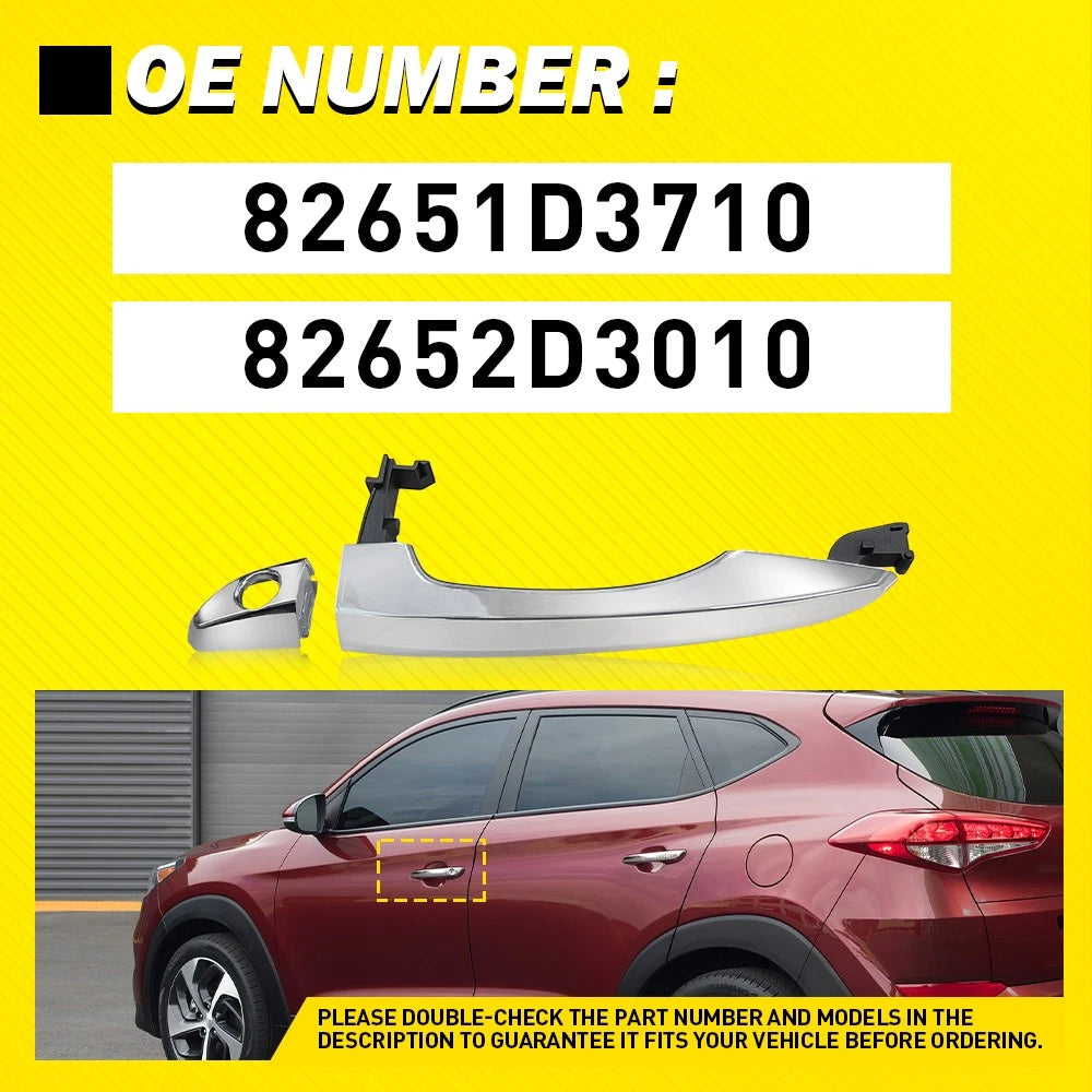 Outer Front Door Handle for Hyundai Tucson (2016–2021)