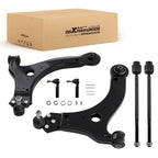Front Lower Control Arms Tie Rod Ends for Chevy Impala Buick Lacrosse (2000–2013)