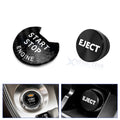 Real Carbon Fiber Engine Black Cigarette Eject Button Trim for Nissan Infiniti (2000–2025)
