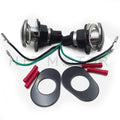 Smoke Flush Mount LED Turn Signals for Kawasaki ZZR600 (2005–2006)