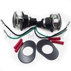 Smoke Flush Mount LED Turn Signals for Kawasaki ZZR600 (2005–2006)