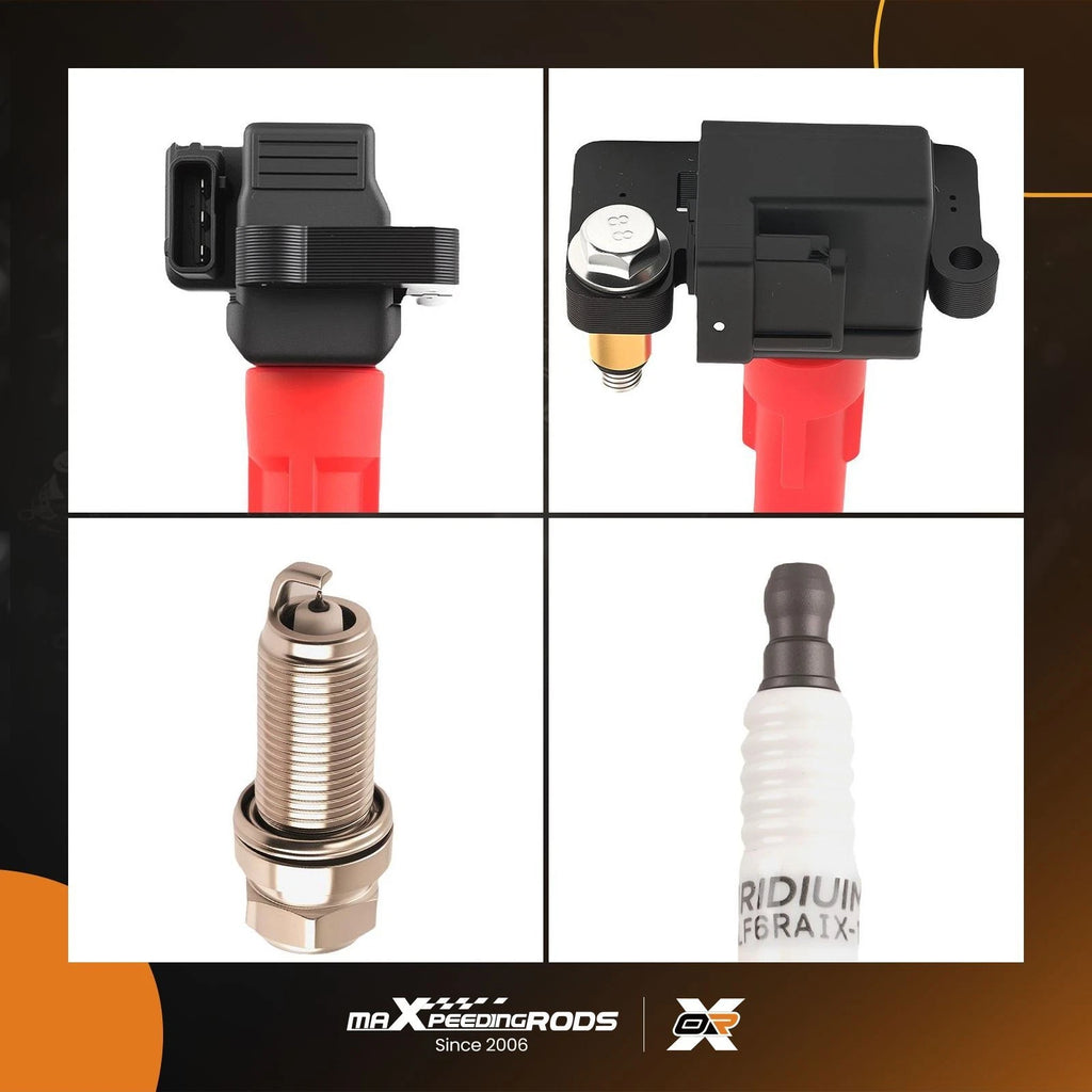 Set of 6 Ignition Coils & Spark Plugs for Subaru Outback Tribeca (2010–2019)