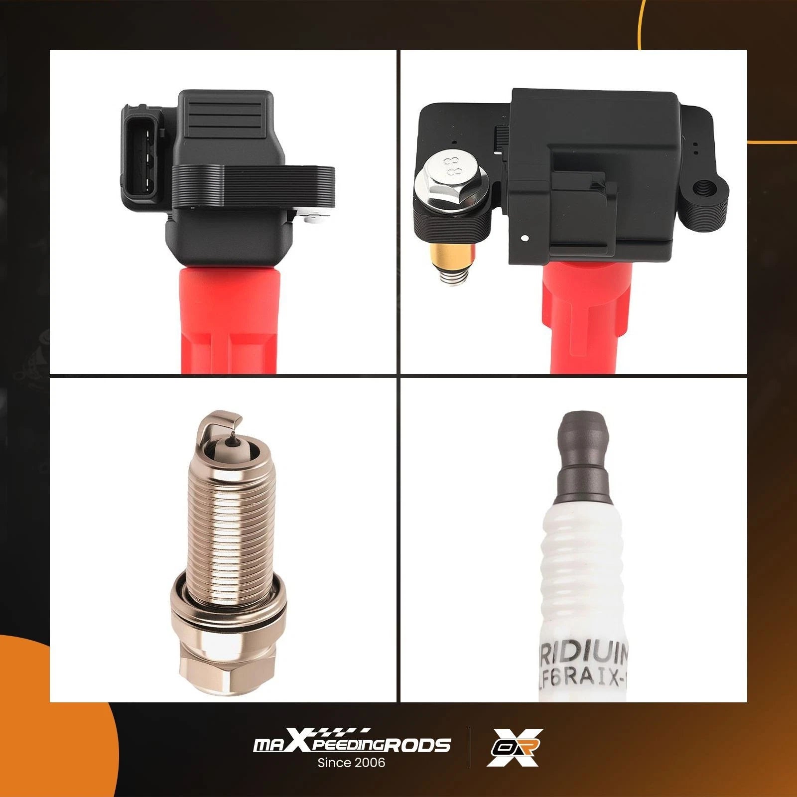 Set of 6 Ignition Coils & Spark Plugs for Subaru Outback Tribeca (2010–2019)