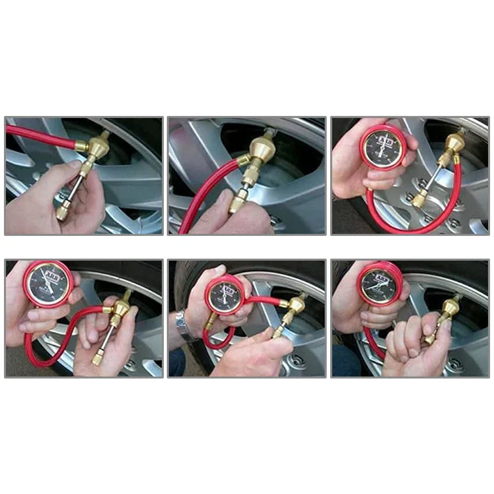 Tire Deflator Kit 0-75 PSI for Offroad Vehicles