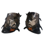 Set of 2 Black Headlights for Toyota Tacoma (2005–2011)