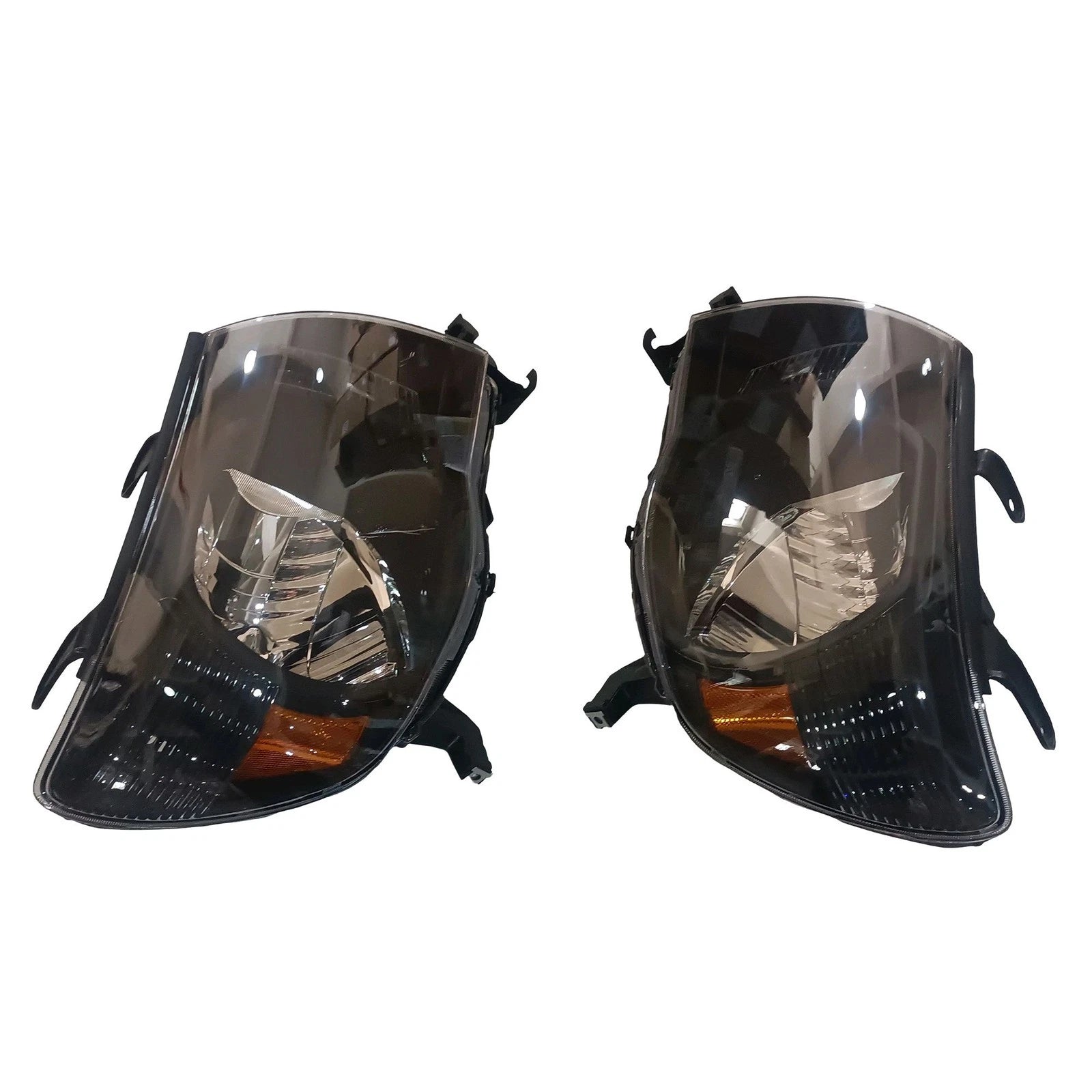 Set of 2 Black Headlights for Toyota Tacoma (2005–2011)