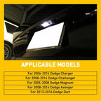 2X LED Rear License Plate Light for Dodge Charger (2013–2016)