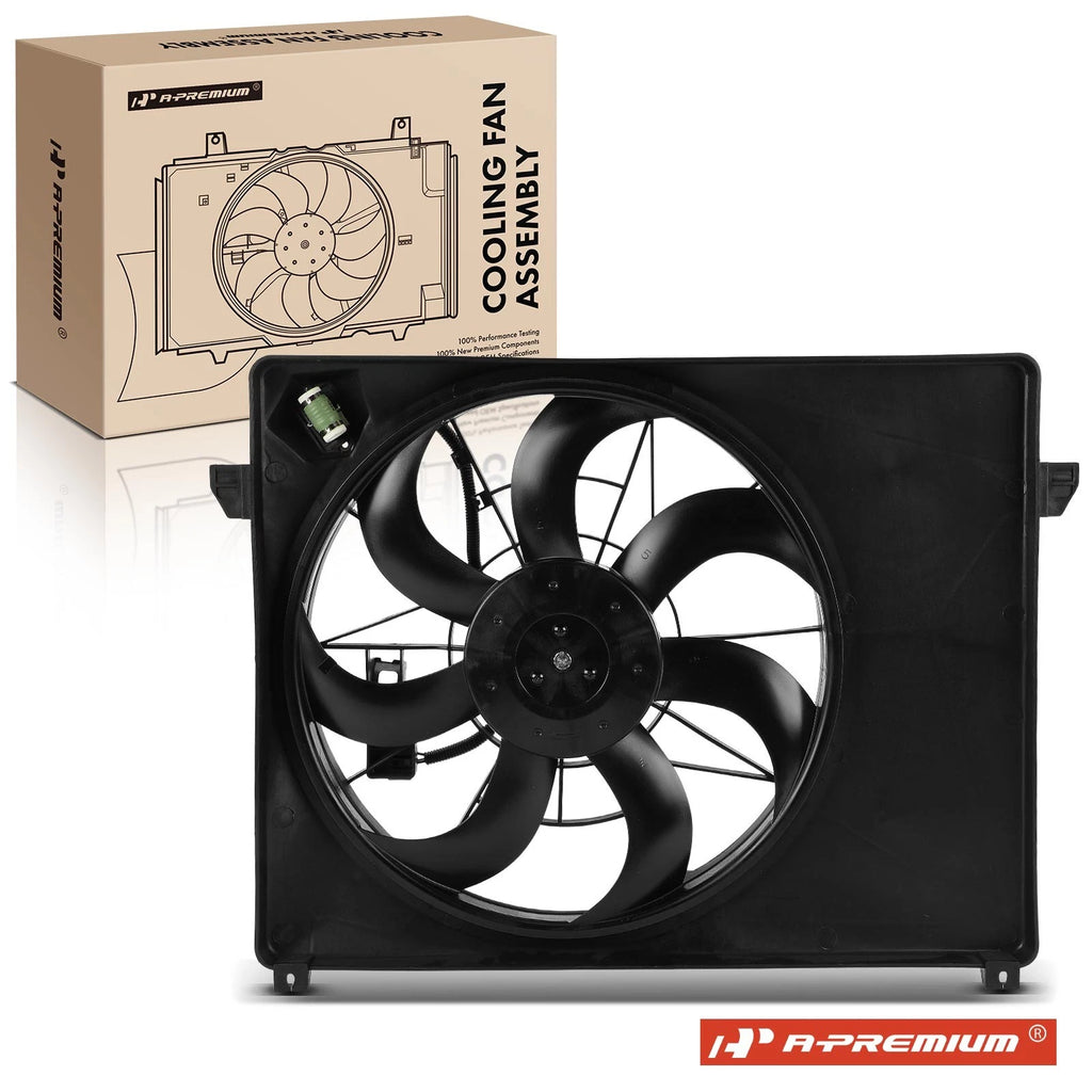 Cooling Fan Assembly with Shroud for Kia Rondo (2007–2012)
