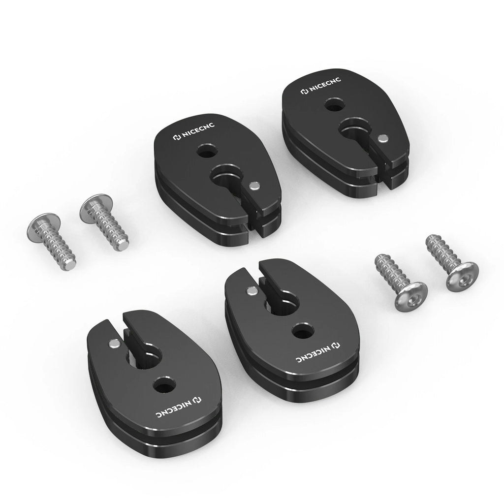 Turn Signal Blinker Stalk Elimination Adapters for Kawasaki KLR650 (2008–2018)