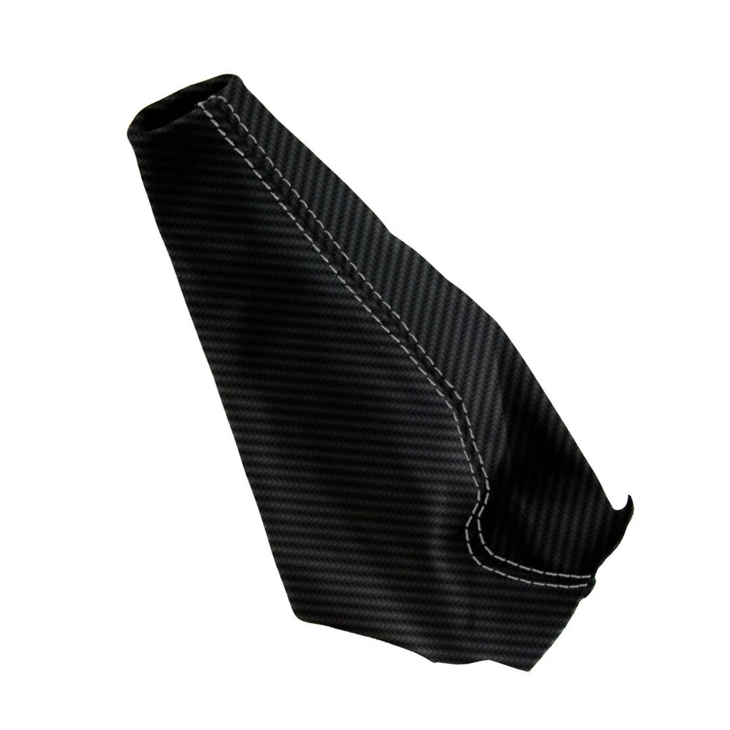 E Brake Boot Cover for Ford Escape (2005–2007) PVC Carbon Gray Stitch