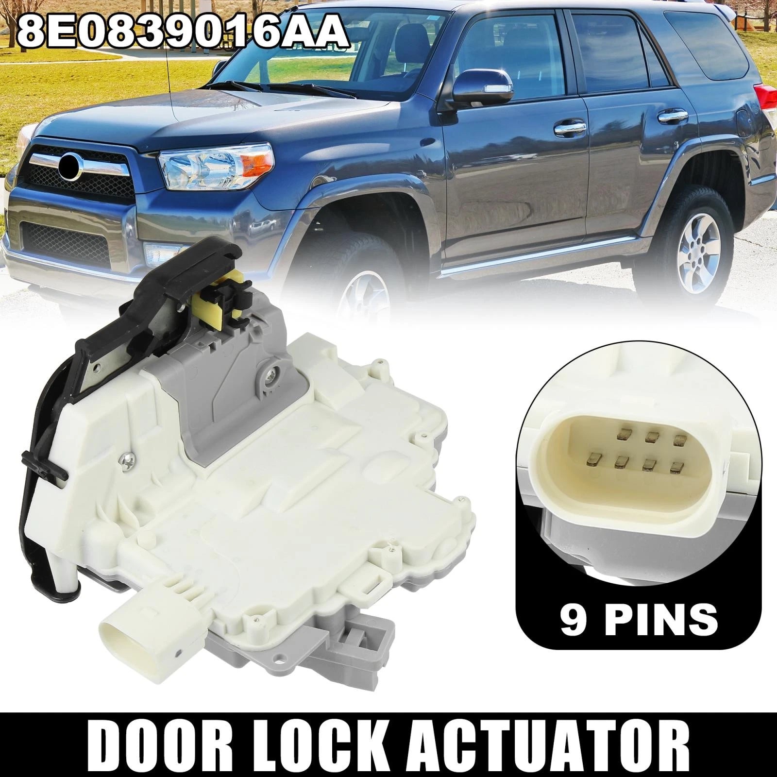 8E0839016AA Door Lock Actuator for Audi A3 A6 A8 (2000–2012)