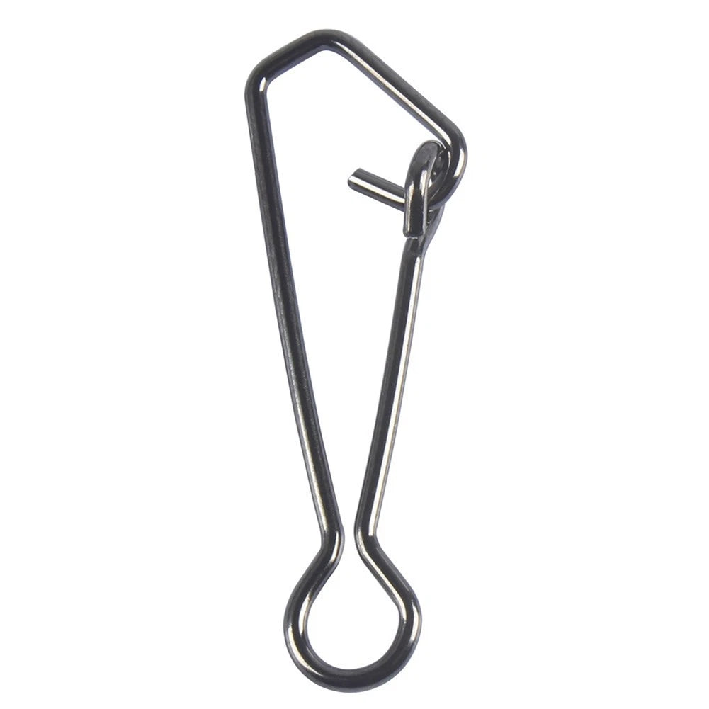 Fishing Snaps Lure Connector Rings Pack of 100 Stainless Steel Swivels