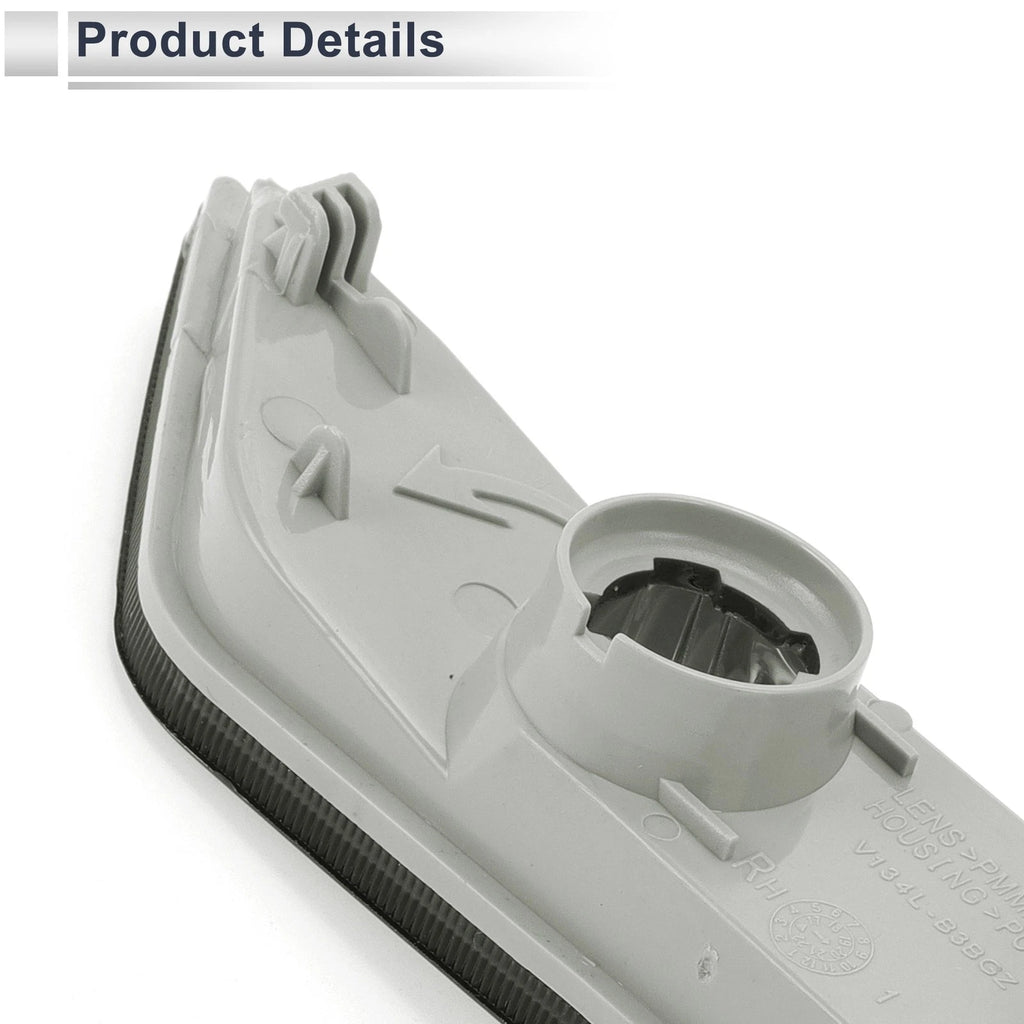 Right Side Marker Light Cover for Honda Civic (No. 34300TETH01) Smoked