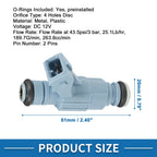 Fuel Injector No.06B133551N for Audi A4 B5 B6 B7 1.8T (1995–2008) 1Pc