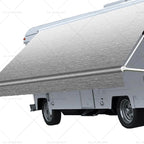 RV Awning Fabric Waterproof Vinyl for RV Trailer Caravan Truck (13-16 FT)