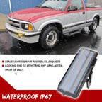 Clear Lens Switchback LED Signal Lights for Chevy S10 Blazer GMC Sonoma