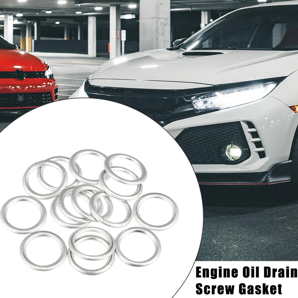 15pcs M14 N0138157 Engine Oil Crush Washer Gasket for Volkswagen Touareg (2007–2012)