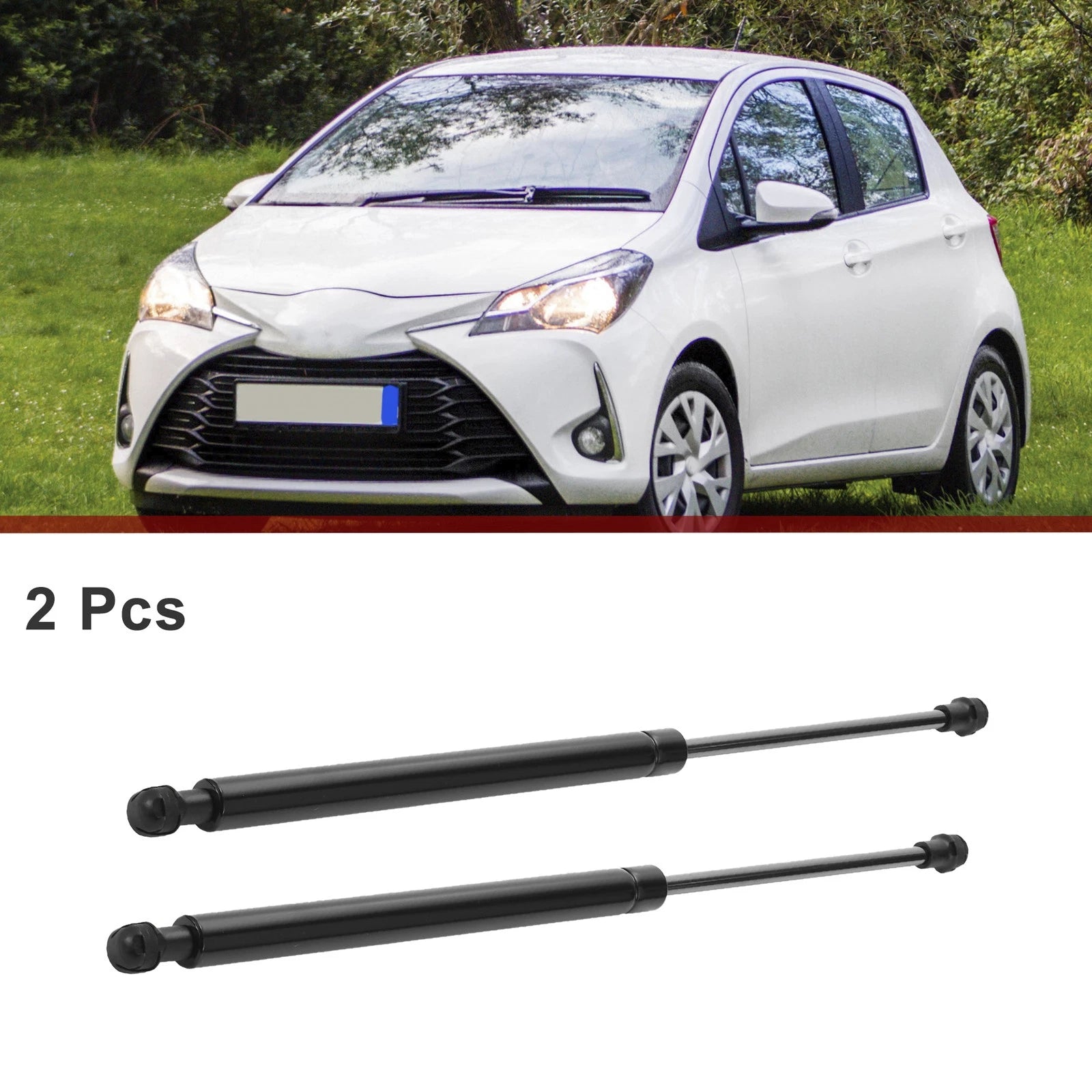 2X Rear Hatch Lift Supports for Toyota Yaris (2012–2017) - Gas Spring