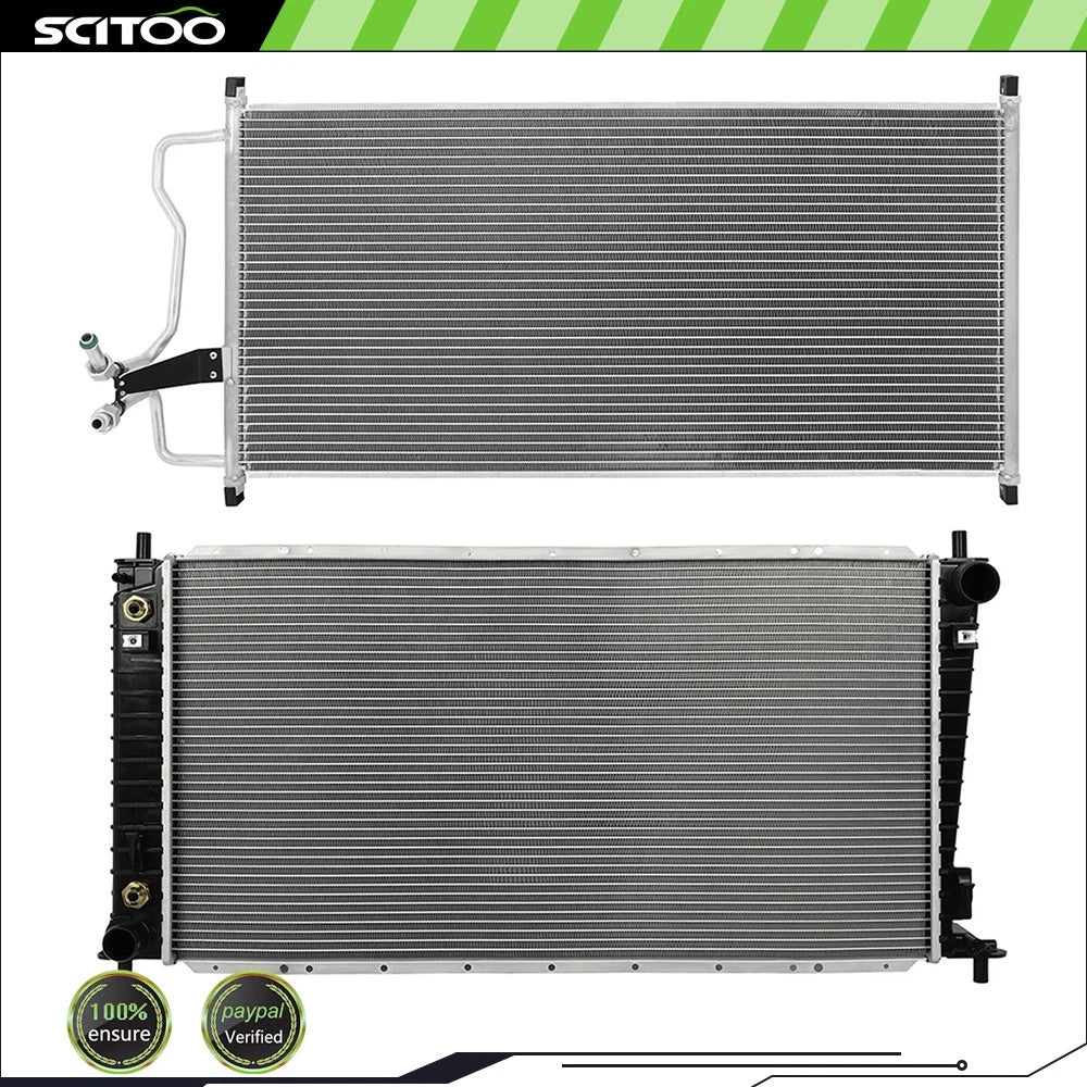 Radiator and A/C Condenser Kit for Ford F-150 (2004–2008) 4.2L 4.6L