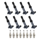 Ignition Coil & Spark Plug Set for Dodge Dakota Durango Ram 1500 (1997–2003)