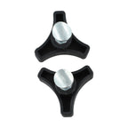 Set of 2 Triangle Bolt Screws for Standard Lawn Mowers