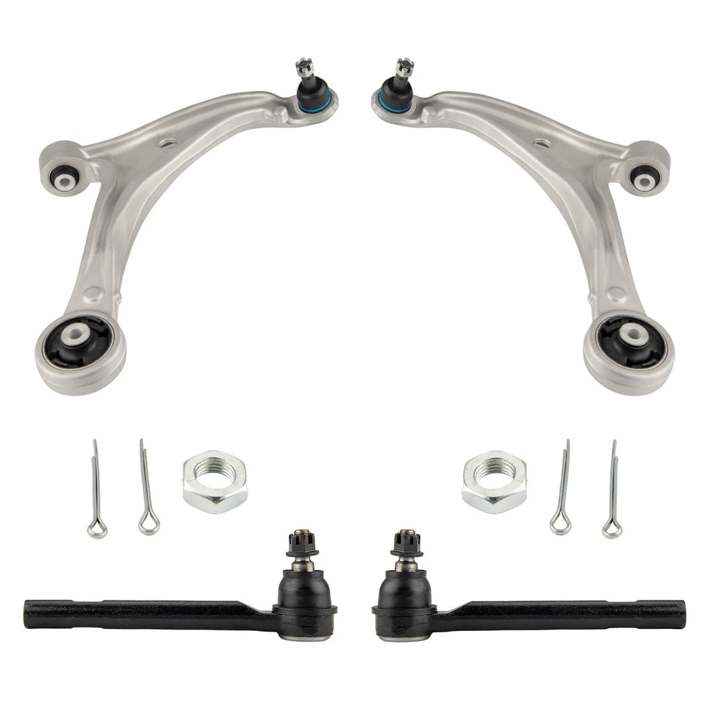 Front Lower Control Arms and Tie Rods for Honda Odyssey (2005–2010) 4PC