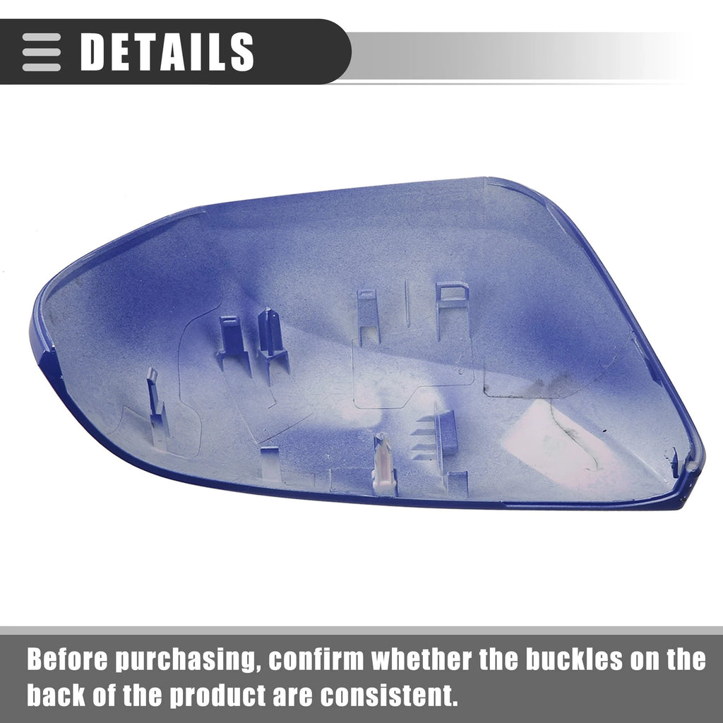 Left Side Mirror Cover Cap 87945-06130 for Toyota Camry (2018–2023) Blue