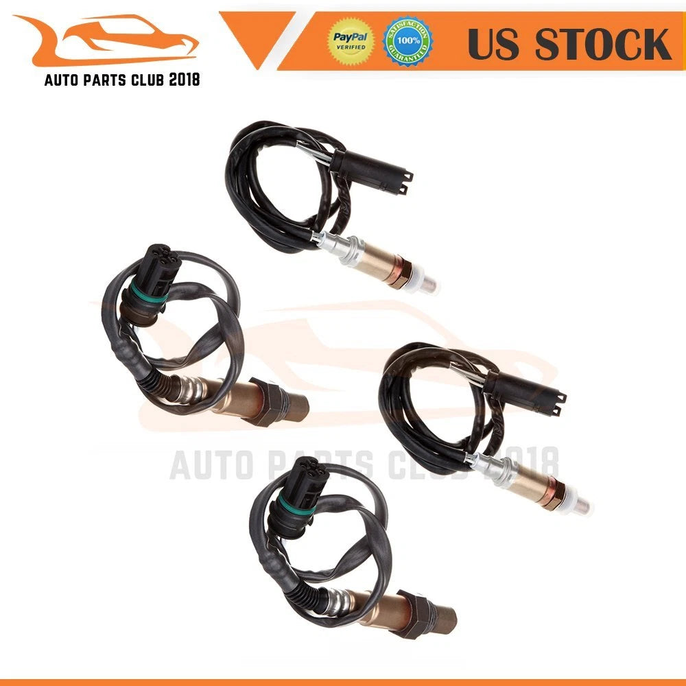 Set of 4 Oxygen Sensors for BMW 323i 323Ci 328i 528i Z3 X3