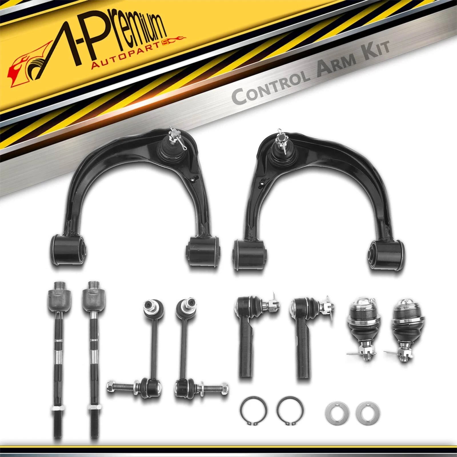 10x Front Control Arm & Ball Joint for Toyota 4Runner Lexus (2003-2009)