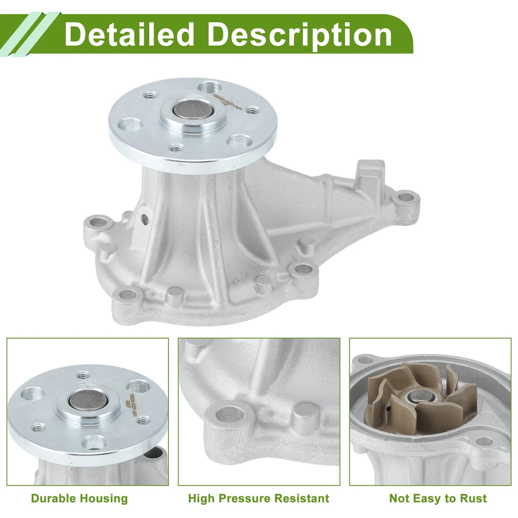 Engine Water Pump for Honda Civic (2012–2015) No. 19200-RZP-013