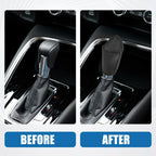 Gear Shift Lever Cover for Honda CRV 2007-2011 - Auto Interior, Black Stitches