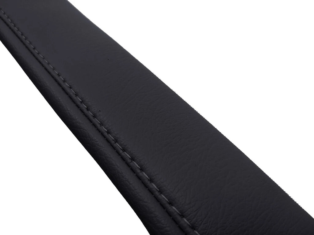 2 Piece Leather Door Panel Armrest Skin for Toyota 4Runner (2010–2020) Black