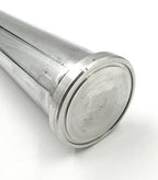 14in Polished Aluminum Radiator Overflow Tank Reservoir for Universal (—)