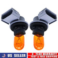 2X Front Parking Light Bulb Socket & Bulb for Ford Escape (2013–2016) 5T2Z-13411-A