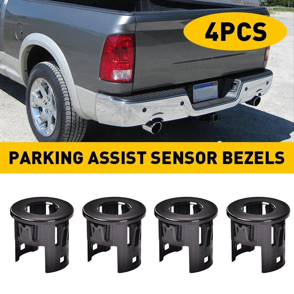 Set of 4 Parking Assist Sensor Bezels for RAM 1500 (2014–2018) EXV