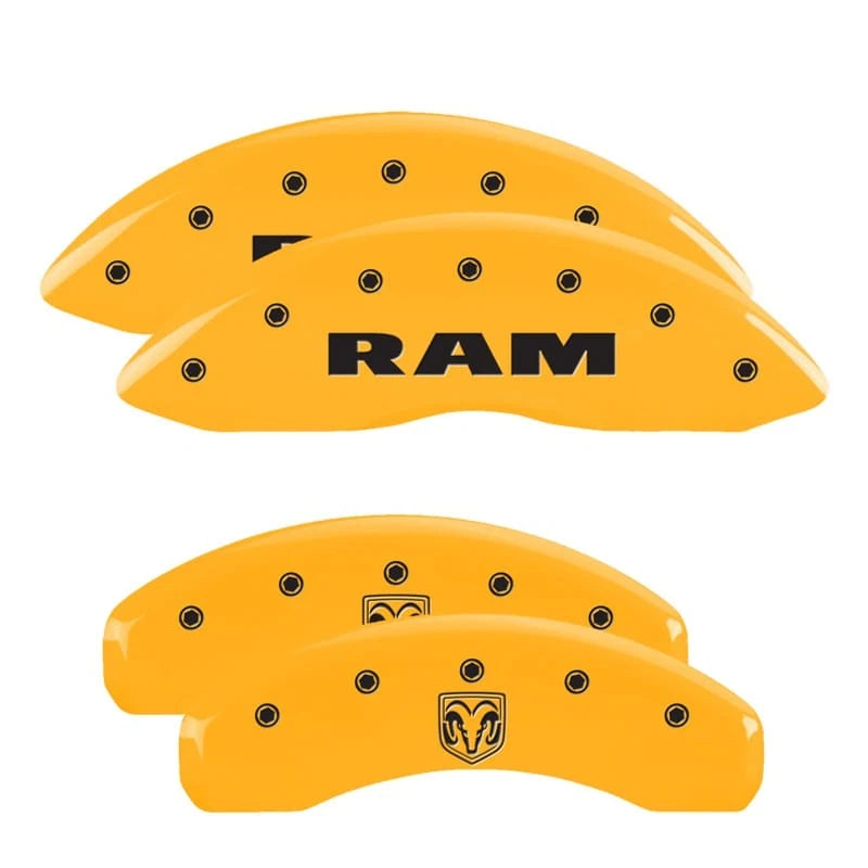 Caliper Covers Set of 4 Engraved RAM for 2019–2021 Ram 1500