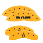 Caliper Covers Set of 4 Engraved RAM for 2019–2021 Ram 1500