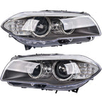 2Pcs Xenon Headlight for BMW 5 Series (2011–2013)