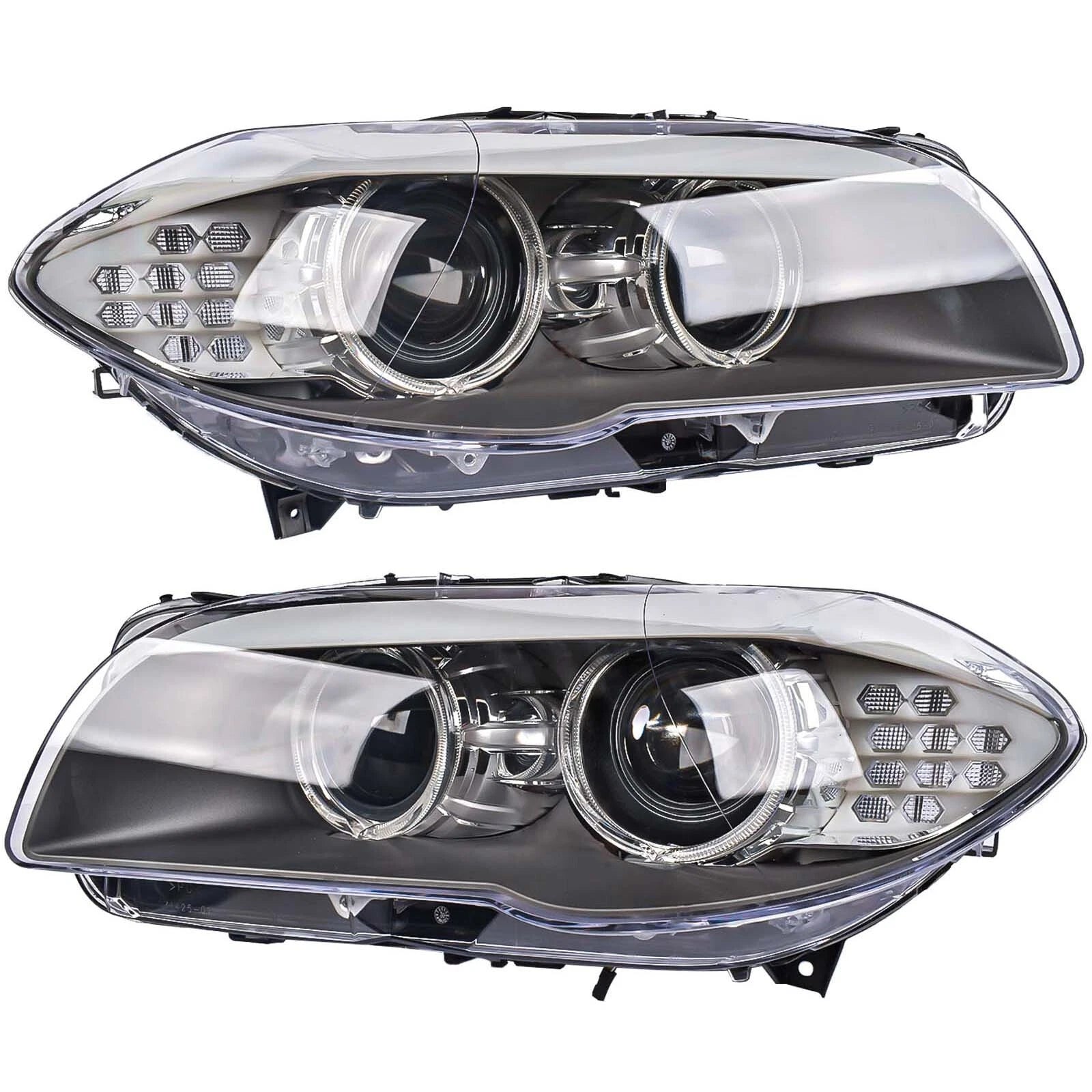2Pcs Xenon Headlight for BMW 5 Series (2011–2013)
