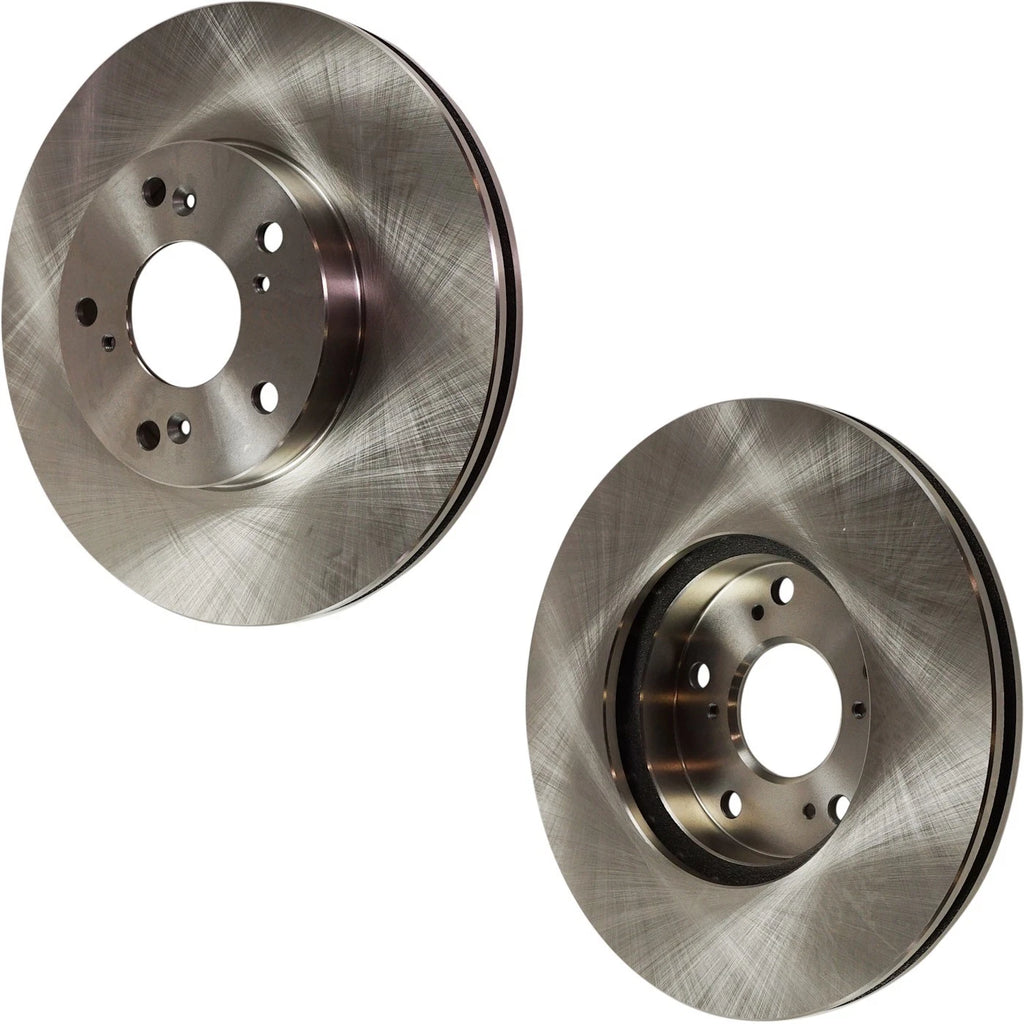 Front Brake Disc Set for Honda Civic (2006–2020) Plain Surface