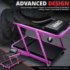 2-in-1 Rolling Creeper for Universal Fit (48" x 18" x 6", 330lbs Capacity)