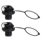 Air Valve Cap for Inflatable Boat (Black)